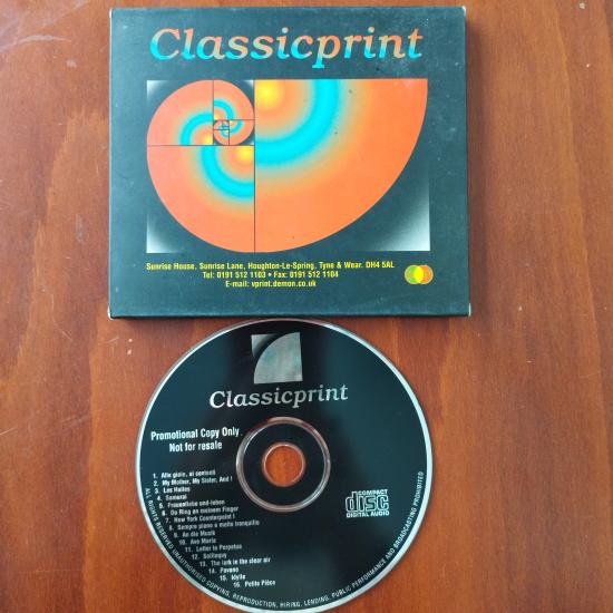 Classicprint  -   İngiltere   Basım - 2. El CD Albüm