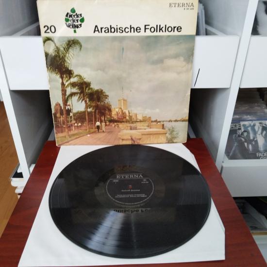 Arabische Folklore  - 1968 German Democratic Republic (GDR) Dönem Basım Albüm - 33 lük LP Plak