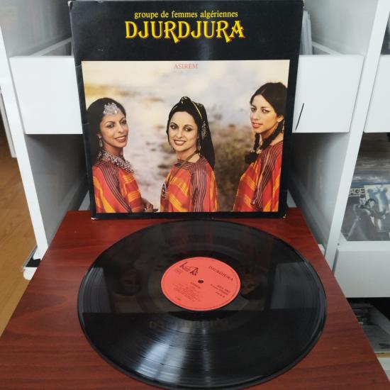 DJURDJURA groupe de femmes algeriennes / Asirem - 1980  Fransa Dönem Basım Albüm - 33 lük LP Plak