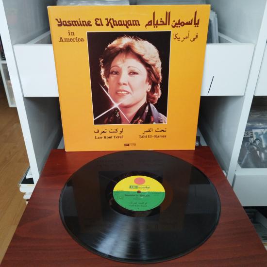 Yasmine El Khayam  -  In America   -    1982 Yunanistan Dönem Basım Albüm - 33 lük LP Plak