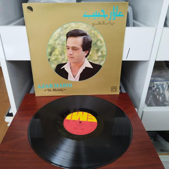 Azar Habib  –   ’’Ya Malaki’’  -    1981  Lübnan Dönem Basım Albüm - 33 lük LP Plak