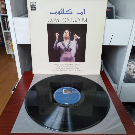 Oum Koulsoum  ( Ümmü Gülsüm )  -    Oum Koulsoum  -  1974  Fransa Dönem Basım Albüm - 33 lük LP Plak