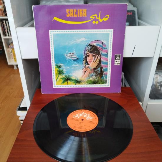 Saliha  ‎– صليحة = Saliha  -   Fransa  Dönem Basım Albüm - 33 lük LP Plak