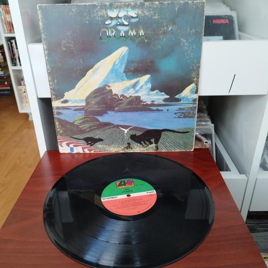 Yes  –   Drama   -  1980  Amerika Dönem Basım Albüm - 33 lük LP Plak