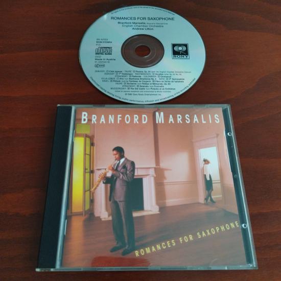 Branford Marsalis – Romances For Saxophone  - 1993 Hollanda  Basım -  2. El CD Albüm