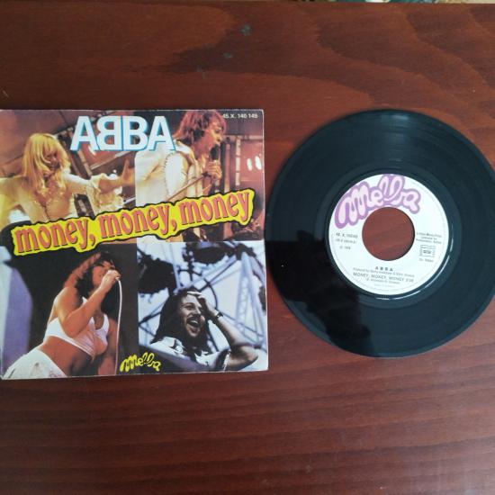 ABBA / Money Money Money - 1976 Fransa Basım 45 LİK PLAK