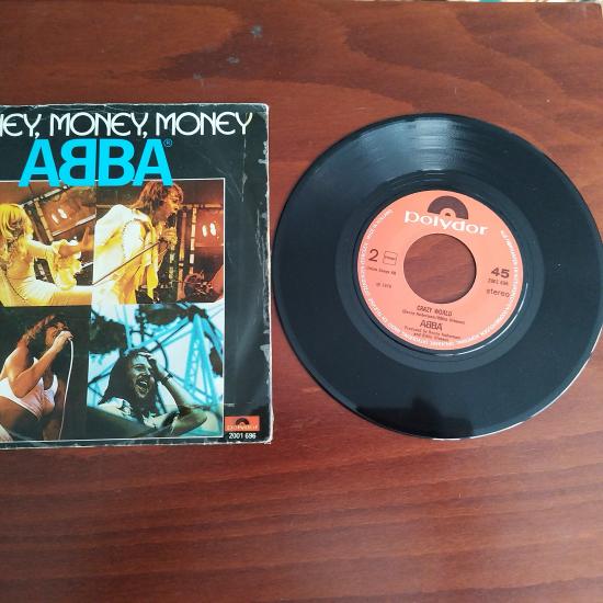 ABBA / Money Money Money - 1976 Hollanda Basım 45 LİK PLAK