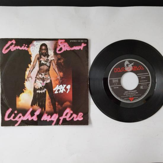 AMII STEWART - LIGHT MY FIRE 1979 ALMANYA BASIM 45 LİK PLAK