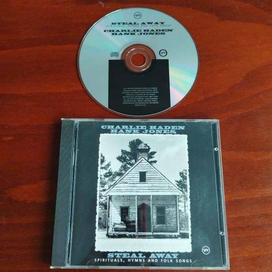 Charlie Haden & Hank Jones – Steal Away (Spirituals, Hymns And Folk Songs) - 1995 Amerika Basım -  2. El CD Albüm