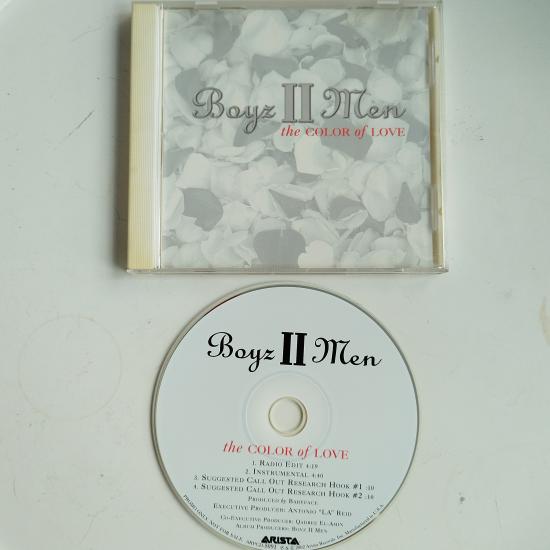 Boyz II Men – The Color Of Love -  2002 Amerika Basım - 2. El  Promo Single CD