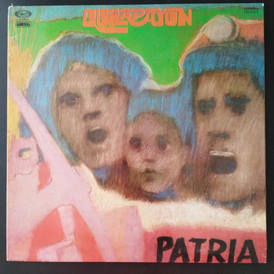 Quilapayún – Patria - 1977 İspanya Basım Albüm - 33 lük  LP Plak(Açılır Kapak)