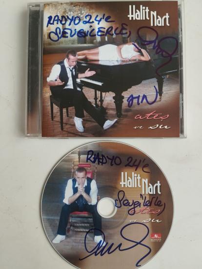 Halit Nart / Ateş ve Su  –    Türkiye Basım  2. El CD  Albüm / İthaflı İmzalı