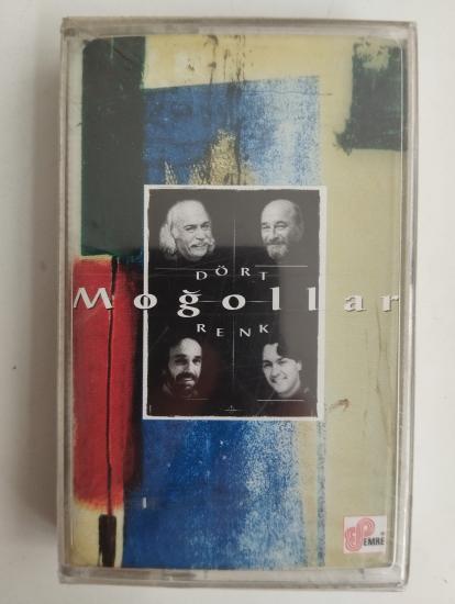 Moğollar – Dört Renk -  1996 Türkiye Basım  Kaset /Jelatinli