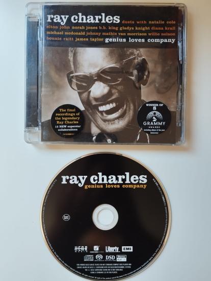 Ray Charles – Genius Loves Company - 2004  Avrupa Basım - 2. El CD Albüm