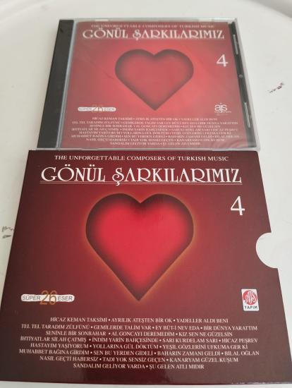 Gönül Şarkılarımız 4 -  Türkiye Basım CD Albüm - Açılmamış Ambalajlı