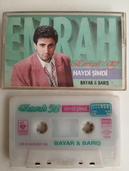 Emrah – Emrah’93 - Haydi Şimdi - 1993 Türkiye Basım  2. El Kaset Albüm