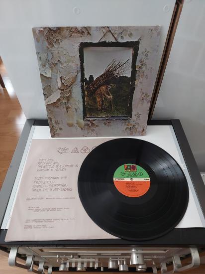 Led Zeppelin – (4) Untitled - 1977 USA Basım 33 Lük LP Albüm