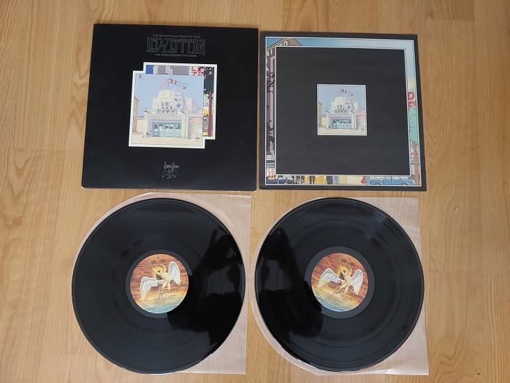 Led Zeppelin –  (Soundtrack) The Song Remains The Same - 1976 Japonya Basım - 33 lük Double LP Plak