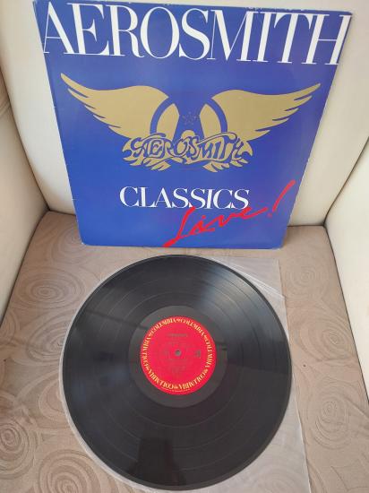 AEROSMITH - Classics Live  - 1986 USA Basım  Albüm - 33 lük LP Plak