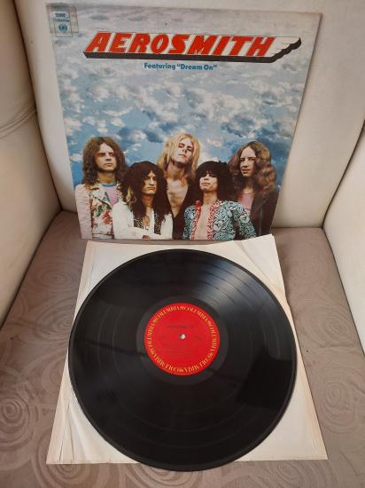 AEROSMITH - Aerosmith (Dream On )- 1976 USA Basım - 33 lük LP Plak Albüm