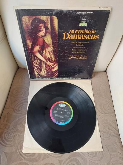 An Evening In Damascus ( Fairuz , Sabah ....)- USA Dönem Basım 33’lük Toplama LP Plak