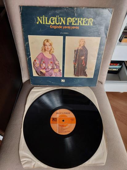 Nilgün Peker – Enginde Yavaş Yavaş - 1978 Türkiye Basım 33 lük Plak - Lp Albüm