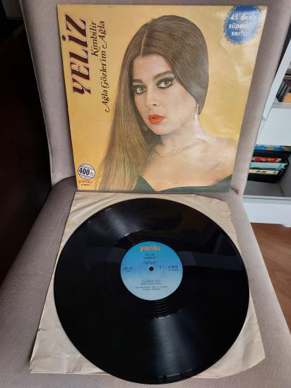 Yeliz – Kimbilir / Ağla Gözlerim Ağla - 1979 Türkiye Basım 12’’ 45 Devir Plak - Maxi-Single