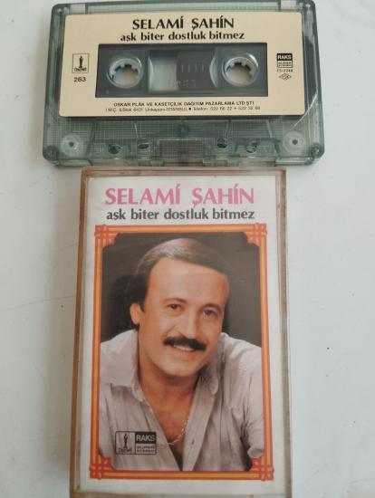 Selami Şahin – Aşk Biter Dostluk Bitmez - 1997  Türkiye Basım  2. El Kaset Albüm (Kağıt Baskı)