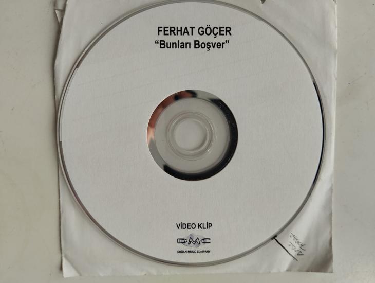 Ferhat Göçer / Bunları Boşver - Türkiye Basım - 2. El CD, Single , Promo, Video Klip