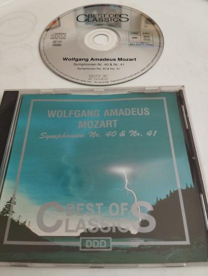 W. Amadeus Mozart – Symphonien Nr. 40 & Nr. 41 –  2003 Avrupa Basım - 2. El CD Albüm