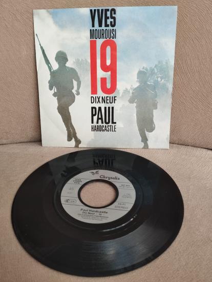 Yves Mourousi, Paul Hardcastle – 19 (Dix Neuf) /Soundtrack - 1985 Fransa Basım 45 Lik Plak