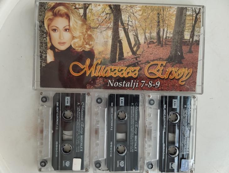 Muazzez Ersoy - Nostalji 7 - 8 - 9  / 2000 Türkiye Basım 3x Kaset Albüm