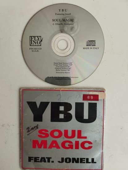 YBU ‎– Soul Magic Feat. Jonell - 1991 İtalya Basım - 2. El CD, Maxi-Single