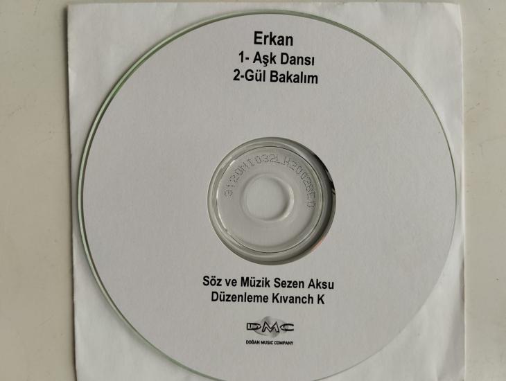 Erkan  / Aşk Dansı - Gül Bakalım - Türkiye Basım - 2. El CD, Single , Promo