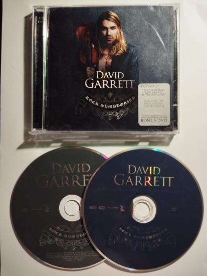 David Garrett  – Rock Symphonies - 2011 EU Basım 2. El  CD Albüm + DVD