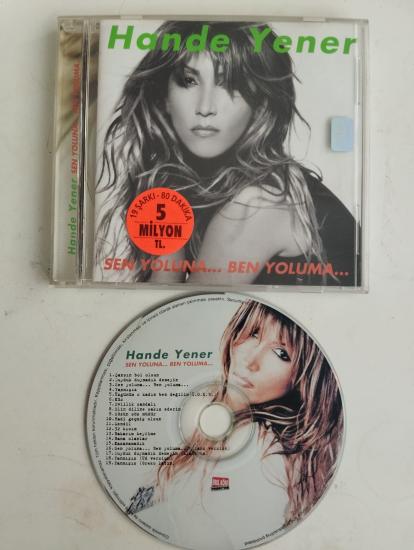 Hande Yener – Sen Yoluna... Ben Yoluma - 2002 Türkiye Basım - 2. El CD Albüm