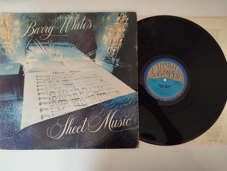 Barry White – Barry White’s Sheet Music - 1980 USA Basım 33 lük Plak - LP Albüm