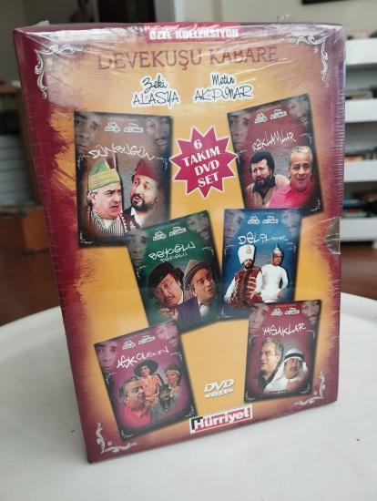 Devekuşu Kabare - Zeki Alasya / Metin Akpınar - 6 Takım DVD Set