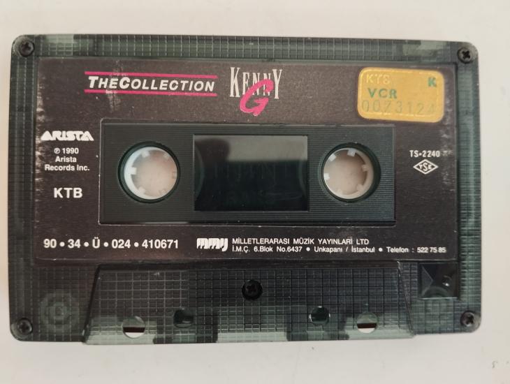 Kenny G   ‎– The Collection - 1990 Türkiye Basım 2.El Kaset(Kartonetsiz)