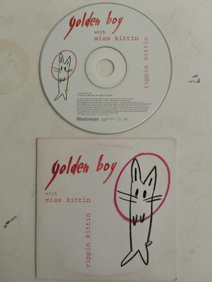 Golden Boy With Miss Kittin ‎– Rippin Kittin -  2001 Avrupa Basım 2. El CD, Single