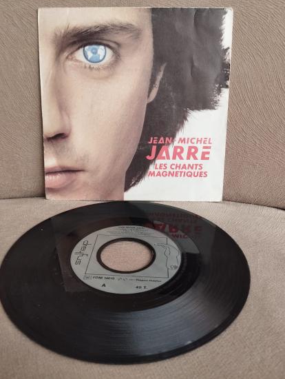 Jean-Michel Jarre – Les Chants Magnetiques - 1981  Fransa Basım 45 Lik Plak