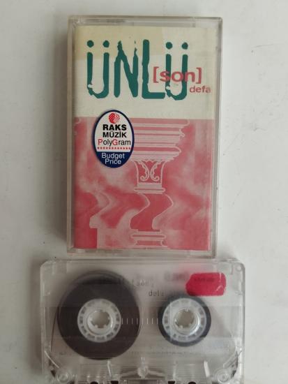 Ünlü – [Son] Defa - 1996 Türkiye Basım  2. El Kaset Albüm