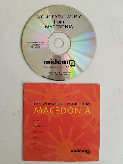 The Wonderful Music from  MACEDONIA - 2007 Yurtdışı Basım - 2. El CD Albüm, Promo