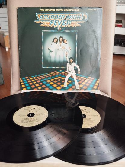 Saturday Night Fever  ( Soundtrack ) - 1977 Almanya Basım 33 lük Plak - 2X Lp Albüm