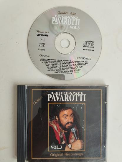 Luciano Pavarotti – Luciano Pavarotti - Vol. 3 - 1991 Avrupa Basım - 2. El CD Albüm