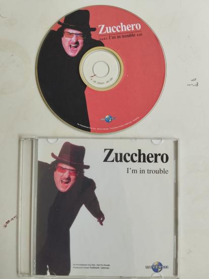 Zucchero – I’m In Trouble - 2001 Türkiye Basım 2. El  CD, Single, Promo