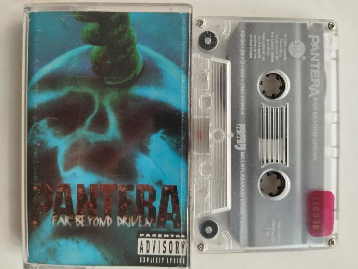 Pantera – Far Beyond Driven - 1994 Türkiye Basım 2. El Kaset Albüm