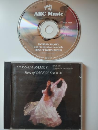 Hossam Ramzy And His Egyptian Ensemble ‎– Best Of Om Kolthoum- 1992 Avrupa Basım 2. El CD Albüm