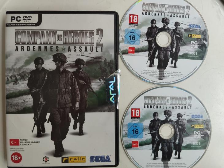 Company Of Heroes 2, Ardennes Assault  - 2. El PC 2xDVD Room Oyun