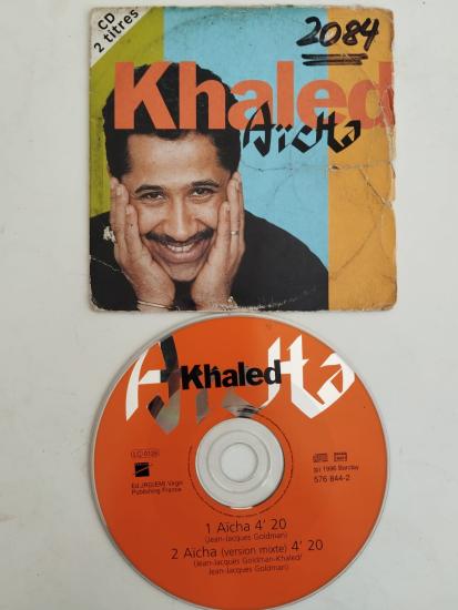 Khaled – Aïcha  - 1996  Avrupa Basım 2. El  CD, Single